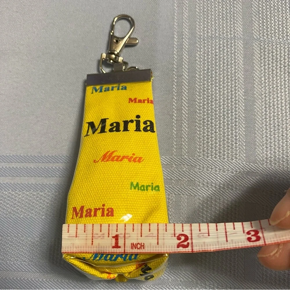 5/$32 Maria Mini Keychain Clip‎